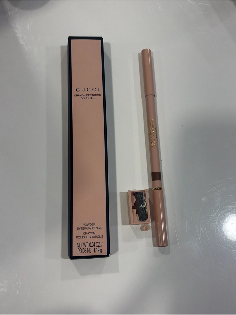 Gucci Crayon Définition Sourcils Eyebrow Pencil Auburn 05 Spoolie 0.04oz